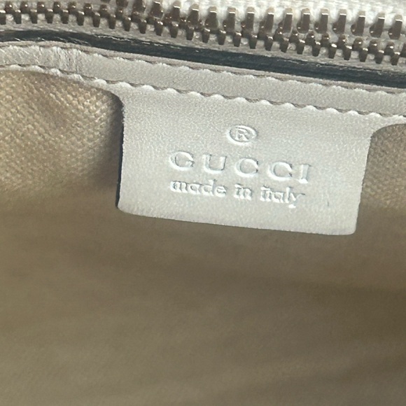 Gucci GG Blue,Red and White Web Stripe Signature Tote Bag - Picture 15 of 17